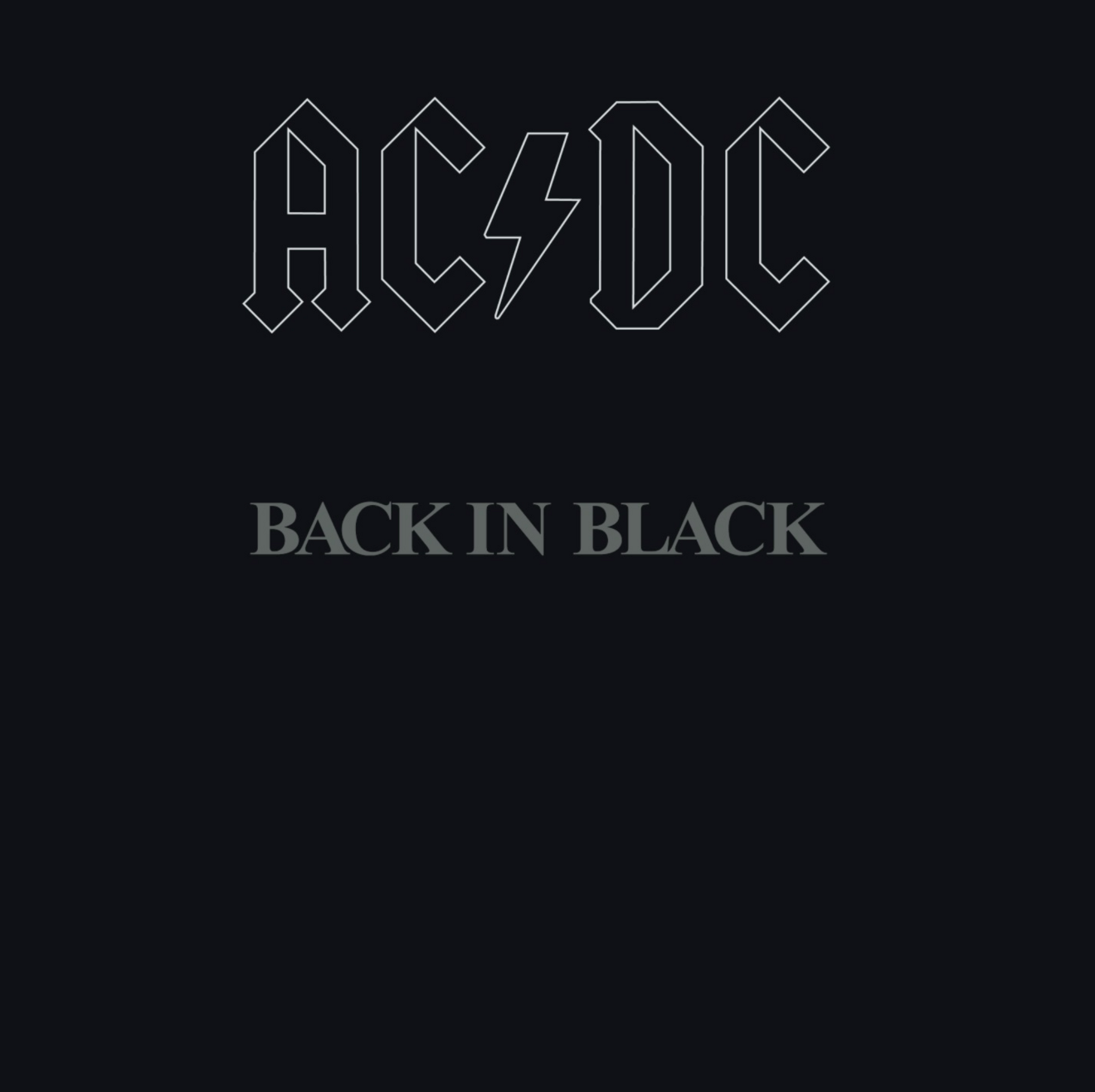 AC/DC  'Back in Black' Vinyl LP
