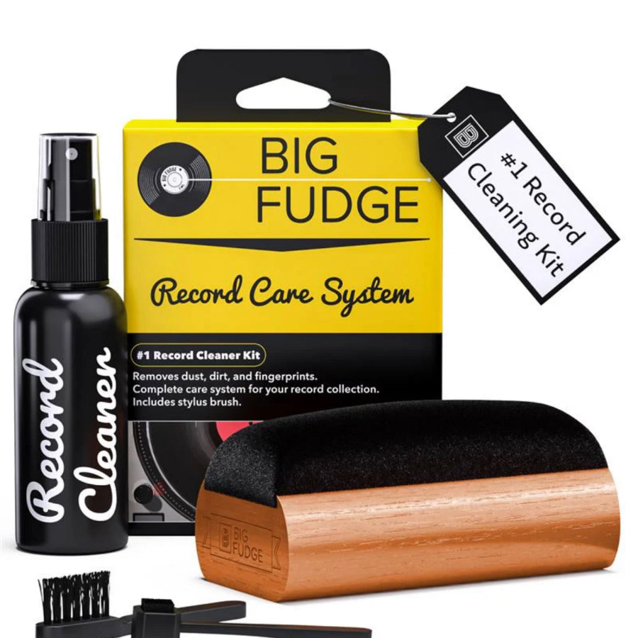 Big Fudge Premium Vinyl Record Cleaning Kit