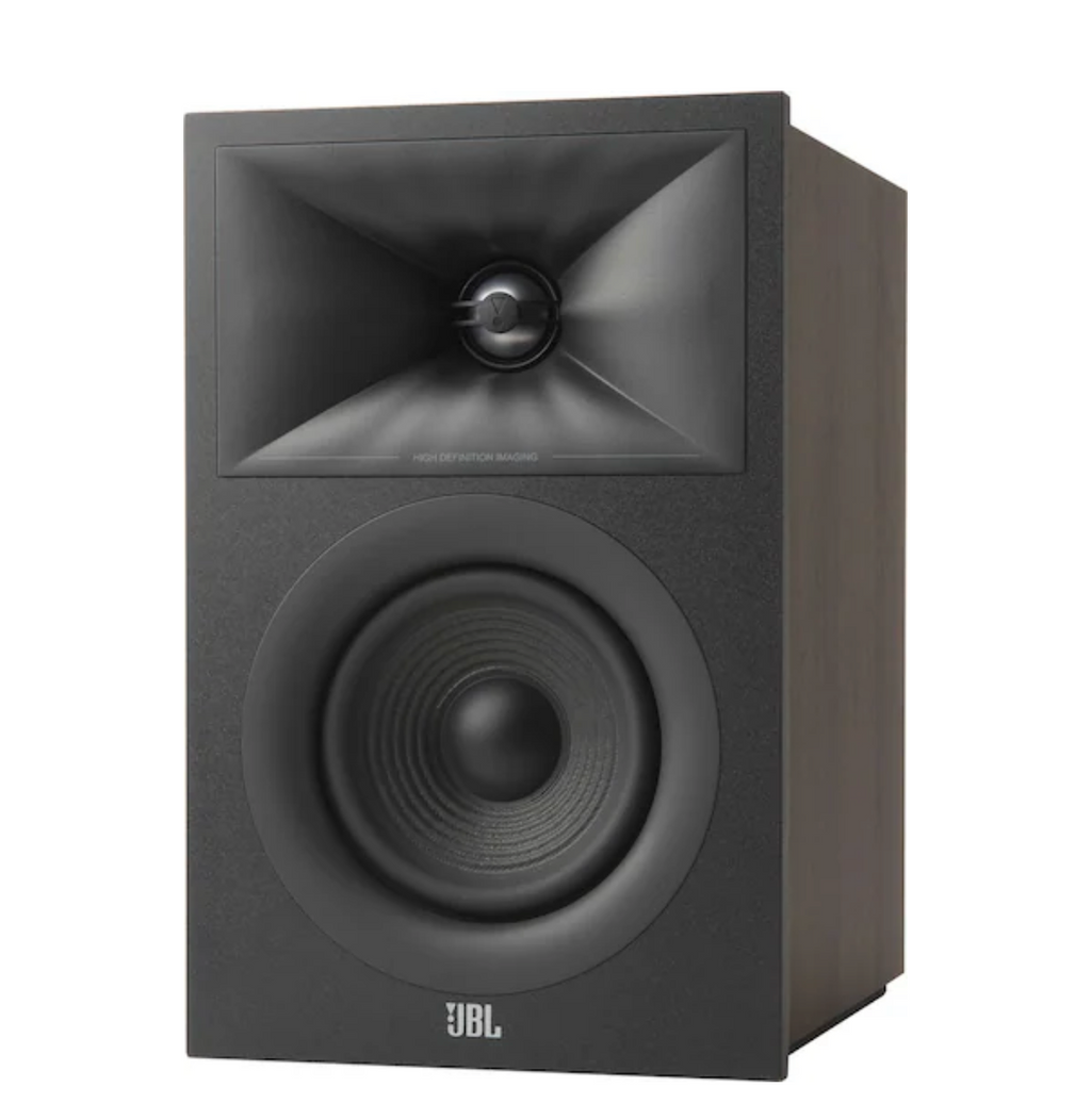 JBL - Stage2: 2-Way 4.5-inch (114mm) Bookshelf Loudspeaker - Pair - Espresso