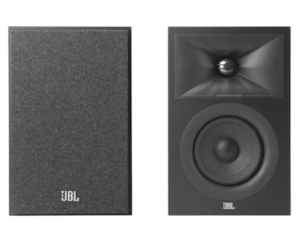 JBL - Stage2: 2-Way 4.5-inch (114mm) Bookshelf Loudspeaker - Pair - Espresso